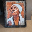 Cadre pour toile effet organique