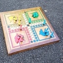 Jeu de petit chevaux en chene massif