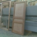 Porte à lames à double parement