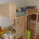 Lits enfants en hauteur