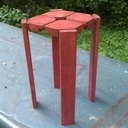 Tabouret flottant