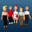 De sympathiques personnages bien connus...