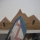 Portes torchons en chêne pour résidence montagnarde ...