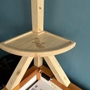 Tablettes de nuits façon charpente