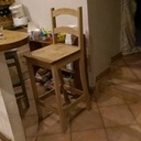 Chaises de bar en hêtre et chêne