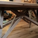 Table en mélèze de pays