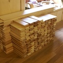 Ca va qu'il y avait des petites mains pour poncer tout ça !