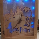 Réalisation d'une horloge murale Harry Potter