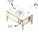 La table basse d'Halima