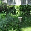 Petit tabouret pour me reposer devant mon atelier