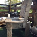 Chaise en palettes - Etude Enzo Mari