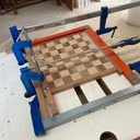 Fabrication presque industrielle d'échiquier