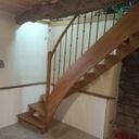 Escalier sur crémaillère