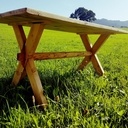 Rénovation ancienne table de chalet