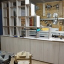 Bibliothèque en mélaminé