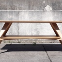 Table basse en massif