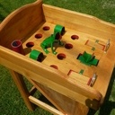 Jeu de grenouille a palets