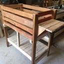 Création d'un carré potager suspendu