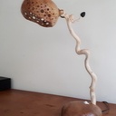 Lampe tordue et trouée !