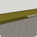 Aménagement Terasse avec bac à sable intégré.