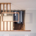 Claustra bois en chêne massif