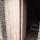 Porte articulée en douglas