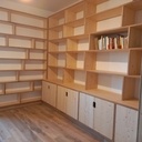 Bibliothèque trois Pans.