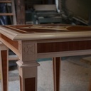 Table de jeu style louis XVI