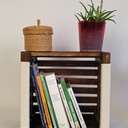 Caisses de rangement pour bibliothèque