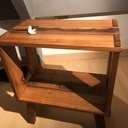 Table de chevet queues droites