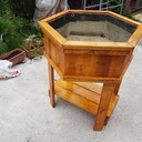 Bac potager en pallet