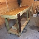 Mon établi enfin fini !!!