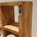 Rangement rouleaux de papier toilette