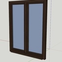 Porte/Fenêtre 66*60 4/16/4