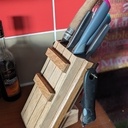 Bloc de rangement à couteaux fonctionnel