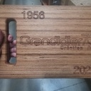 Planche à découper 70 ans Cuisines Grandidier