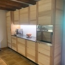 Cuisine en frêne massif