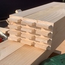 Petit meuble porte essuies pour salle de bain