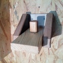 Support mural pour aspirateur à main