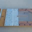 Gabarit pour défonceuse guidée sur rail Festool