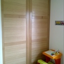 Porte coulissante placard