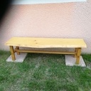 Banc chêne et frêne