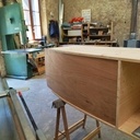 Meuble colonne pour rangement outillage dans véhicule