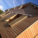 Isolation sous bardage Mélèze à Avon