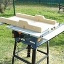 Chariot pour scie sur table