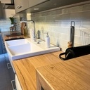 Plan de travail et restauration d'une cuisine