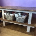 Petite table en bois de palette