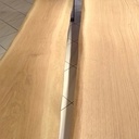 Table et banc live edge