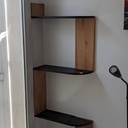 Étagère d'angle pour plantes vertes