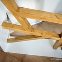 Un sapin de Noël design en bois